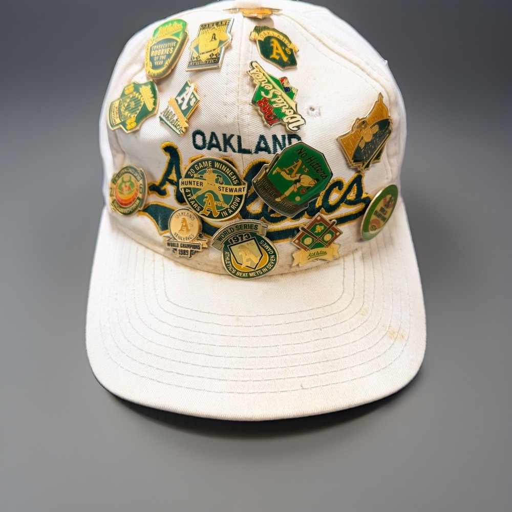 VINTAGE OAKLAND A'S SPORTS SPECIALTIES "THE TWILL" HAT – VINTAGE PIN COLLECTION